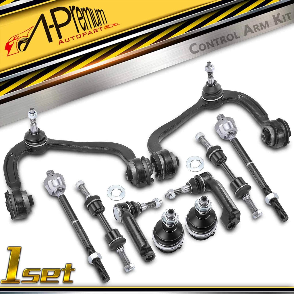 Set of 10 Front Control Arms with Ball Joints for Lincoln Ford F-150 (2004–2023)