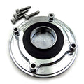 Chrome Keyless Gas Cap for Suzuki GSXR1000 (2001–2002) / Hayabusa (1999–2007)