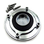 Chrome Keyless Gas Cap for Suzuki GSXR1000 (2001–2002) / Hayabusa (1999–2007)
