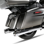 4" Megaphone Dual Exhaust Pipes for Harley Street Road Glide (1995–2016)