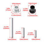 Complete A-Arm Bushing Kit for Polaris RZR 800 RZR S 4 800 (2008–2014)