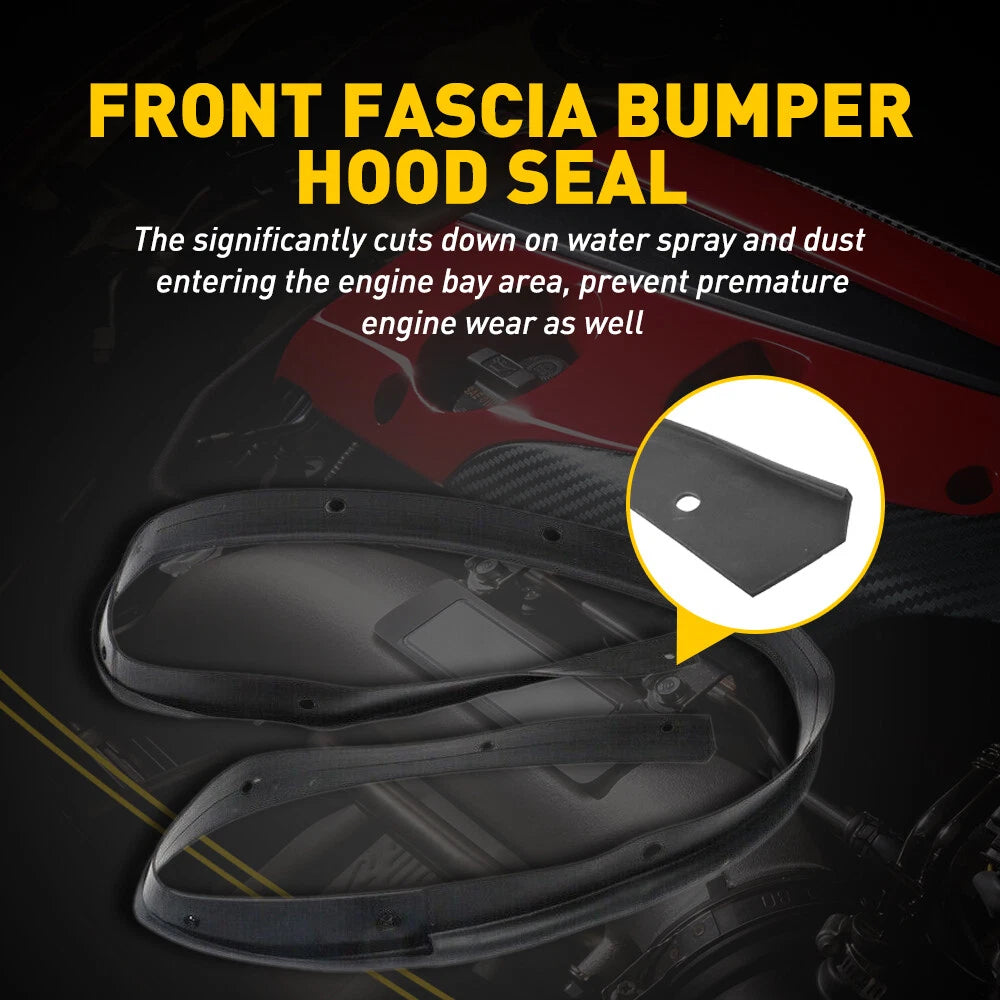 Hood Seal Gasket for Honda Civic (2016–2019) Rubber Replacement