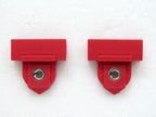 Window Glass Clip 2 x for 88-97 Toyota Hilux Mighty-X LN85 RN85 RN90