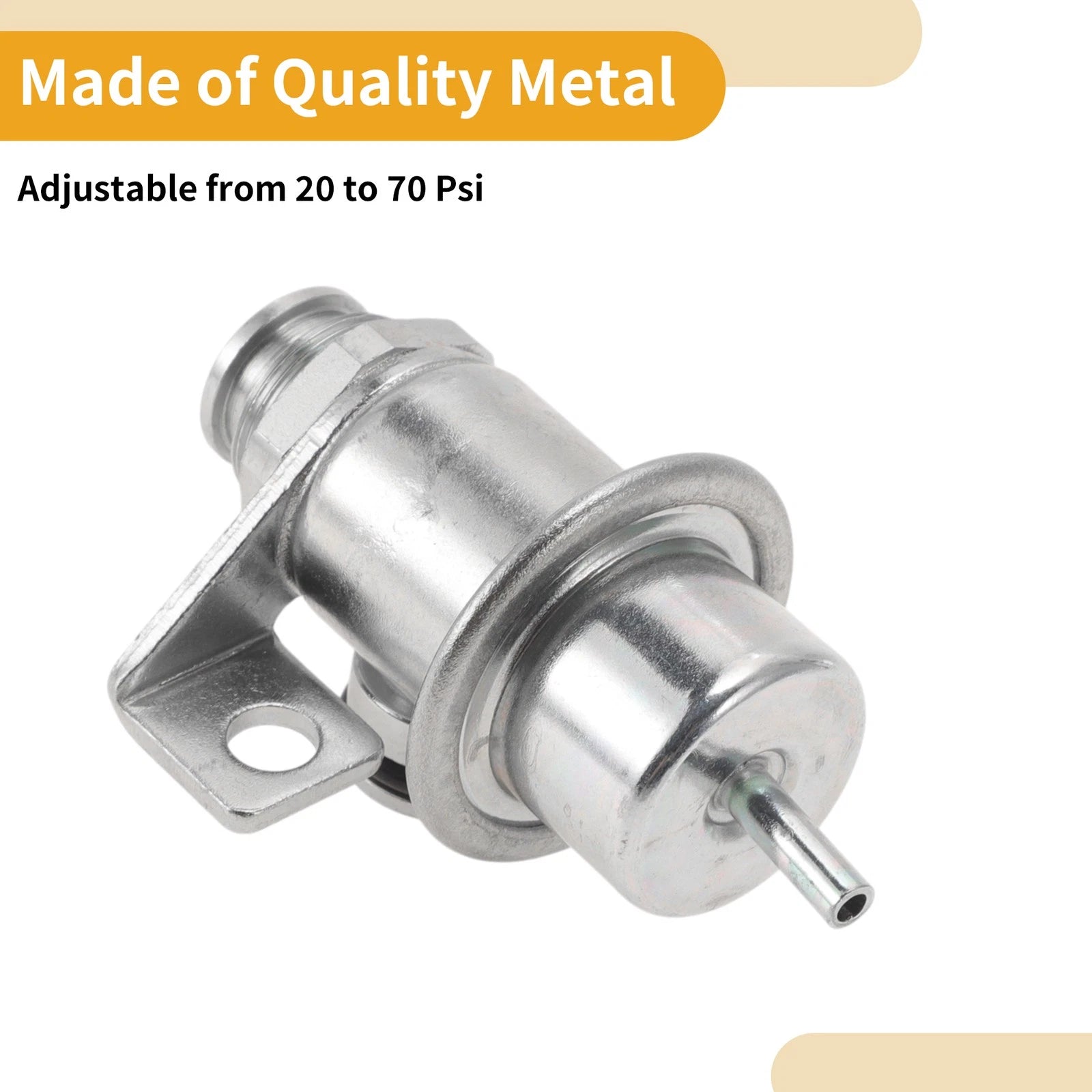 Fuel Pressure Regulator for Toyota Century (1991–1993) No. 17112555 Metal 20-70 Psi