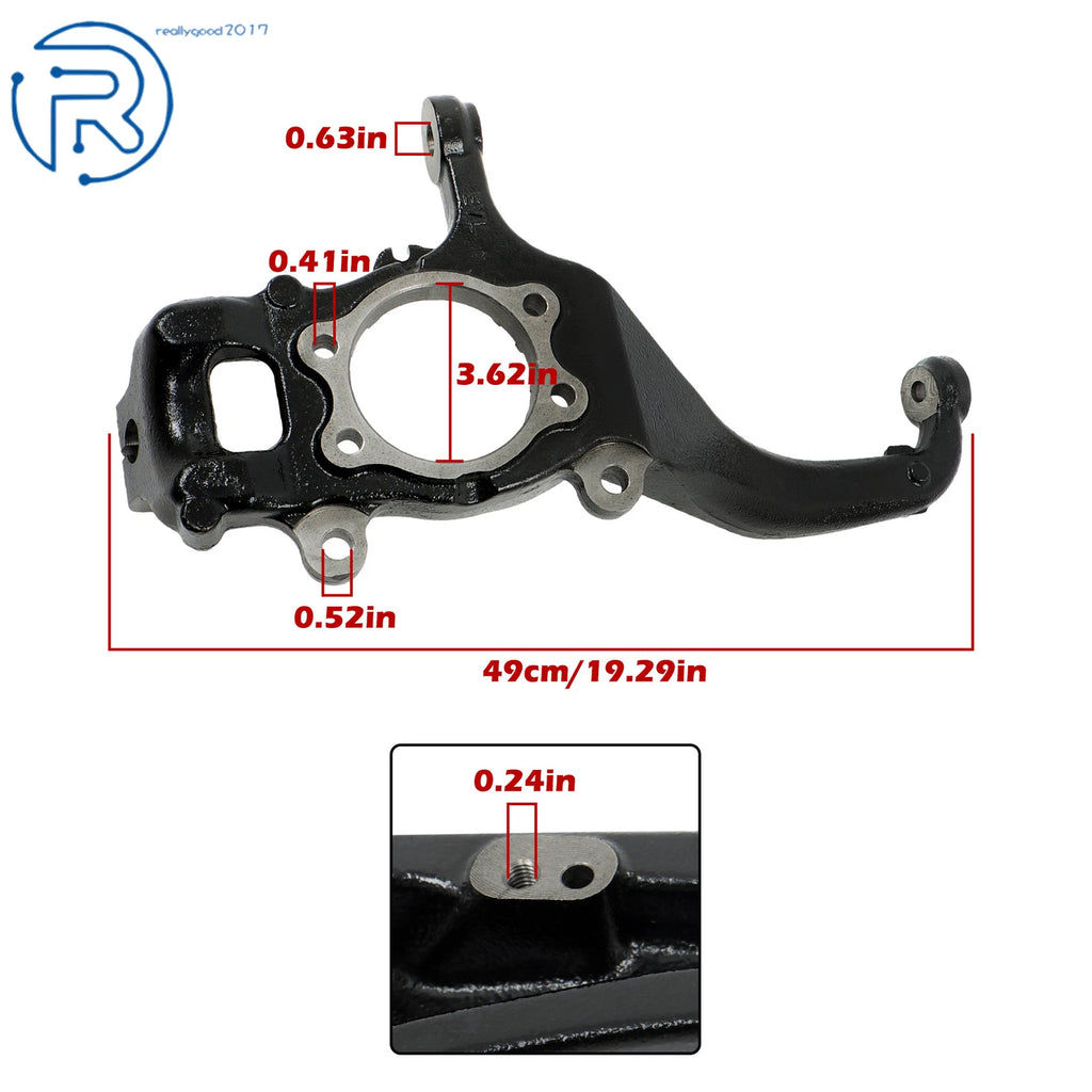 Front Left Steering Knuckle for Nissan Frontier Pathfinder (2005–2019)