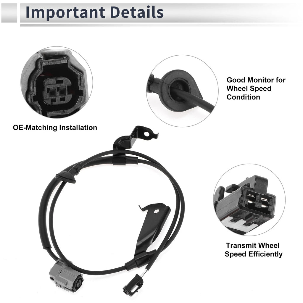 ABS Wheel Speed Sensor No. 8951606150 for Toyota Camry (2012–2017)