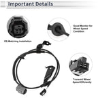 ABS Wheel Speed Sensor No. 8951606150 for Toyota Camry (2012–2017)
