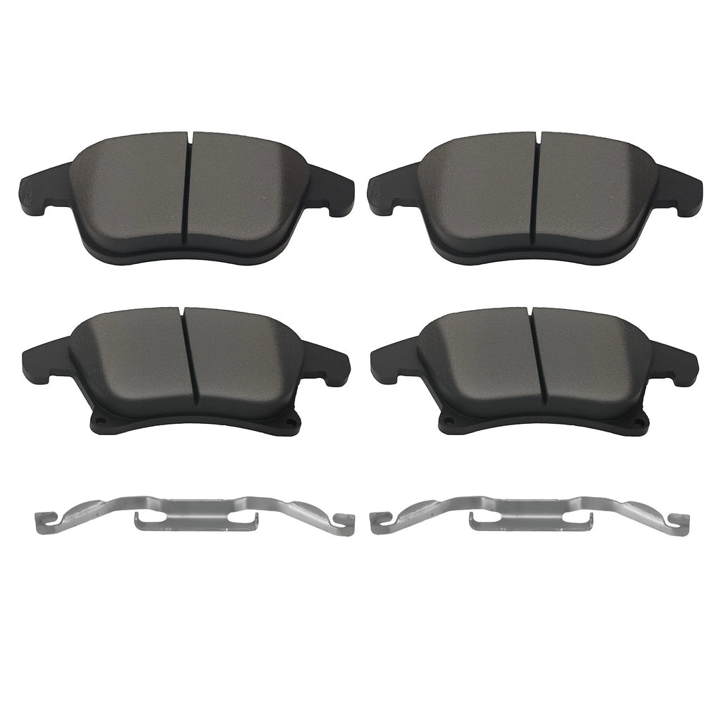 Front Ceramic Brake Pads Set for Ford Police Responder Hybrid (2019-2020)