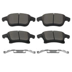 Front Ceramic Brake Pads Set for Ford Police Responder Hybrid (2019-2020)