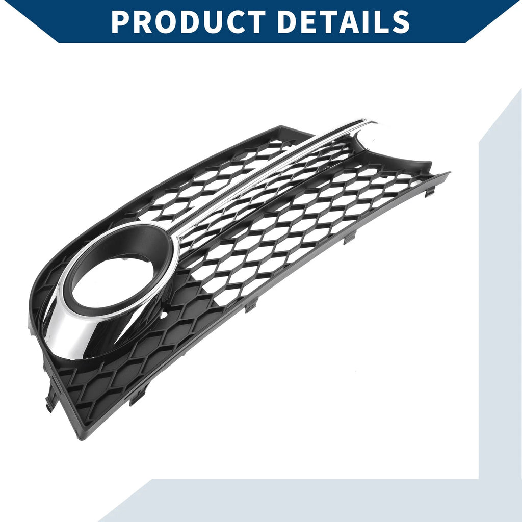 1pc Fog Light Grill for Audi TT MK2 TTS (2011–2014) No. 8J0807682K