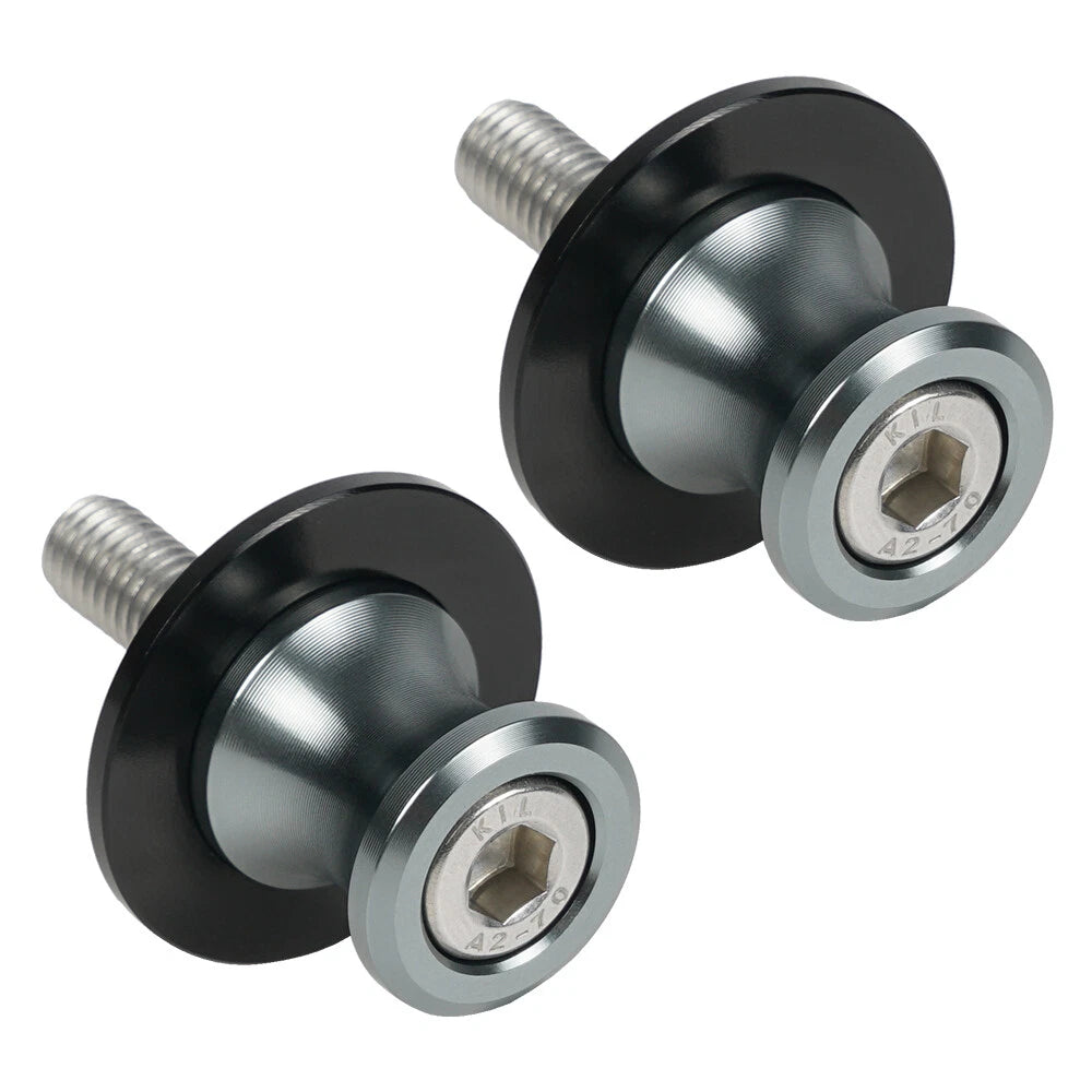 10mm Swing Arm Spools Sliders for Kawasaki Ninja ZX6R ZX9R ZX10R ZX12R (2000–2023)