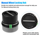 1 Pair Front Manual Wheel Locking Hub Axle Actuator 1C3Z-3B396-DA for Ford 4WD 