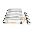 Set of 4 Chrome Exterior Door Handles for Hummer H3 H3T (2006–2010)