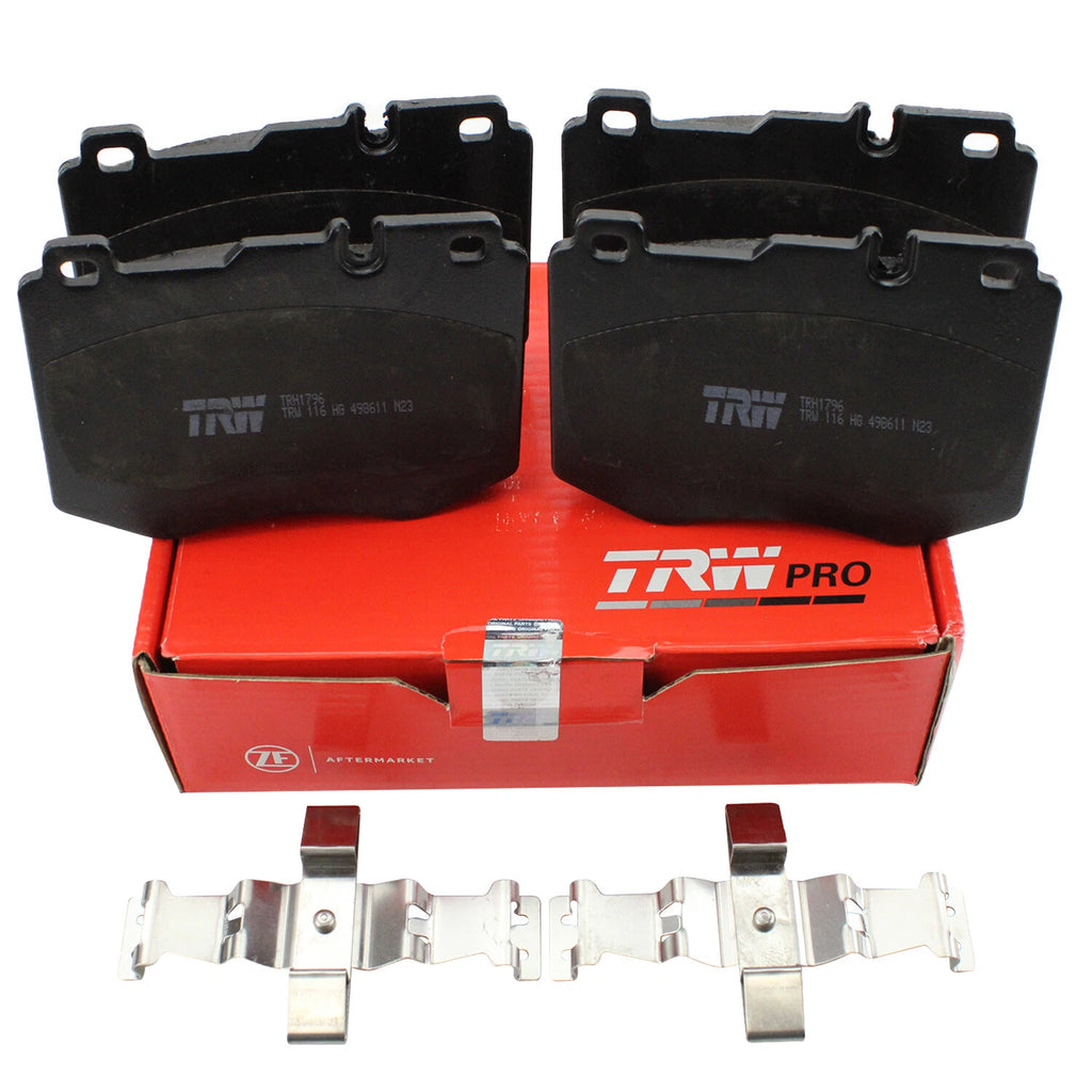 Set of 4 TRW Pro Low-Met Brake Pads for MB W205 C300 AMG Pkg C350e X253 GLC300