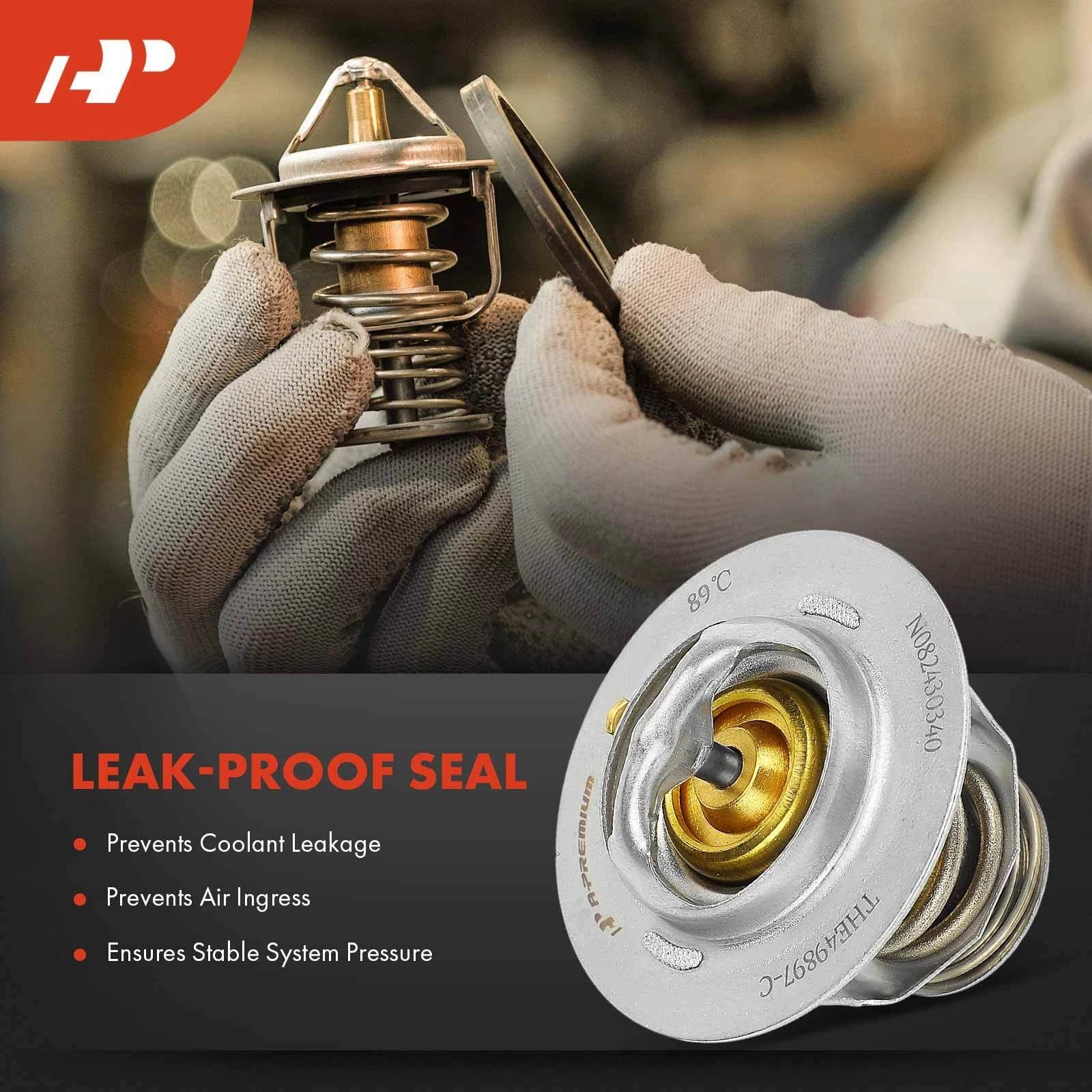 Engine Coolant Thermostat for Ford F150 F250 F350 Super Duty (1997–2014)