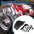 Polished Long Water Pump Alternator Bracket Kit for Chevy SBC 305 350 (1969–1995)