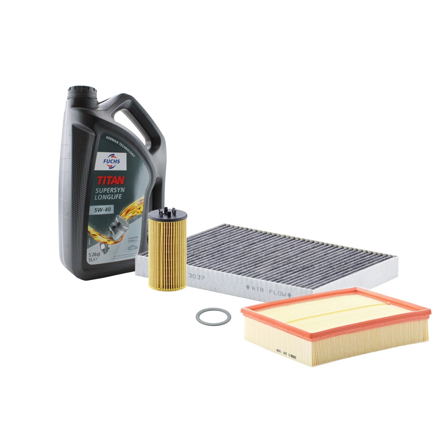 Mann Engine Oil and Filters Change Kit for Audi Allroad Quattro (2004–2005)