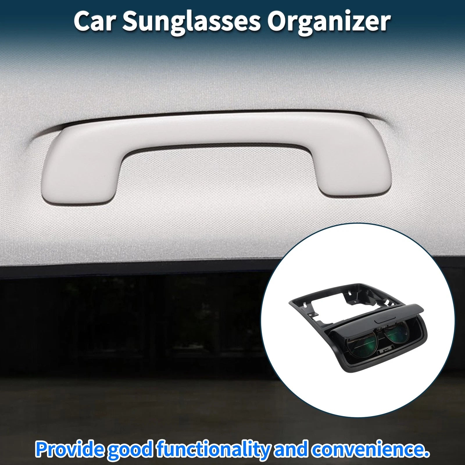 Sunglasses Case for Volkswagen Passat B6 (2005–2011) Black