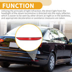 Rear Right Bumper Reflector No. 17A945106 for Volkswagen Jetta (2019–2021)