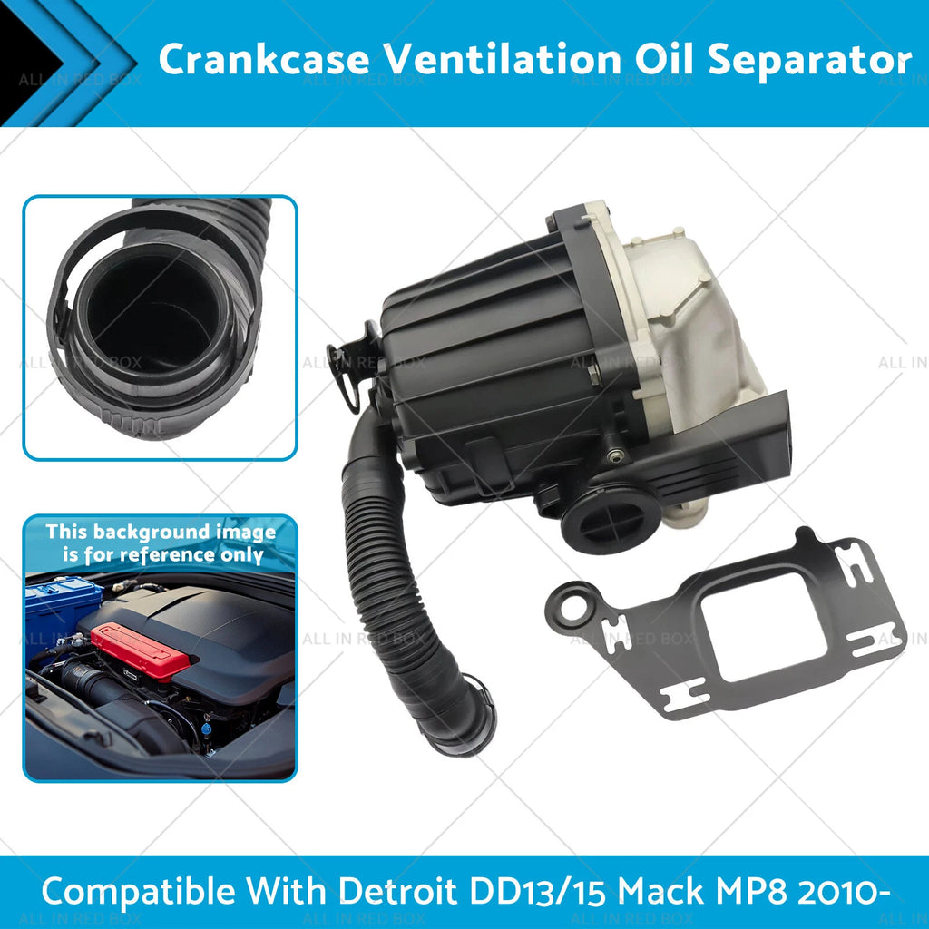 Crankcase Ventilation Oil Separator for Detroit DD13 DD15, Mack MP8 (11- )