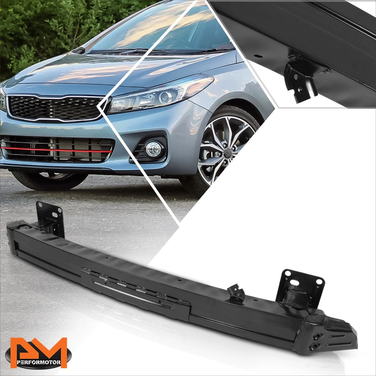 Front Bumper Reinforcement Impact Absorber Bar for Kia Forte5 SX (2017–2018)