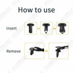 8mm ATV Fairing Fastener Push Clips 100x for Polaris Sportsman 550 850 XP Ranger