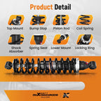 Set of 3 Shocks for Honda Fourtrax 300 TRX300FW 1993–2000
