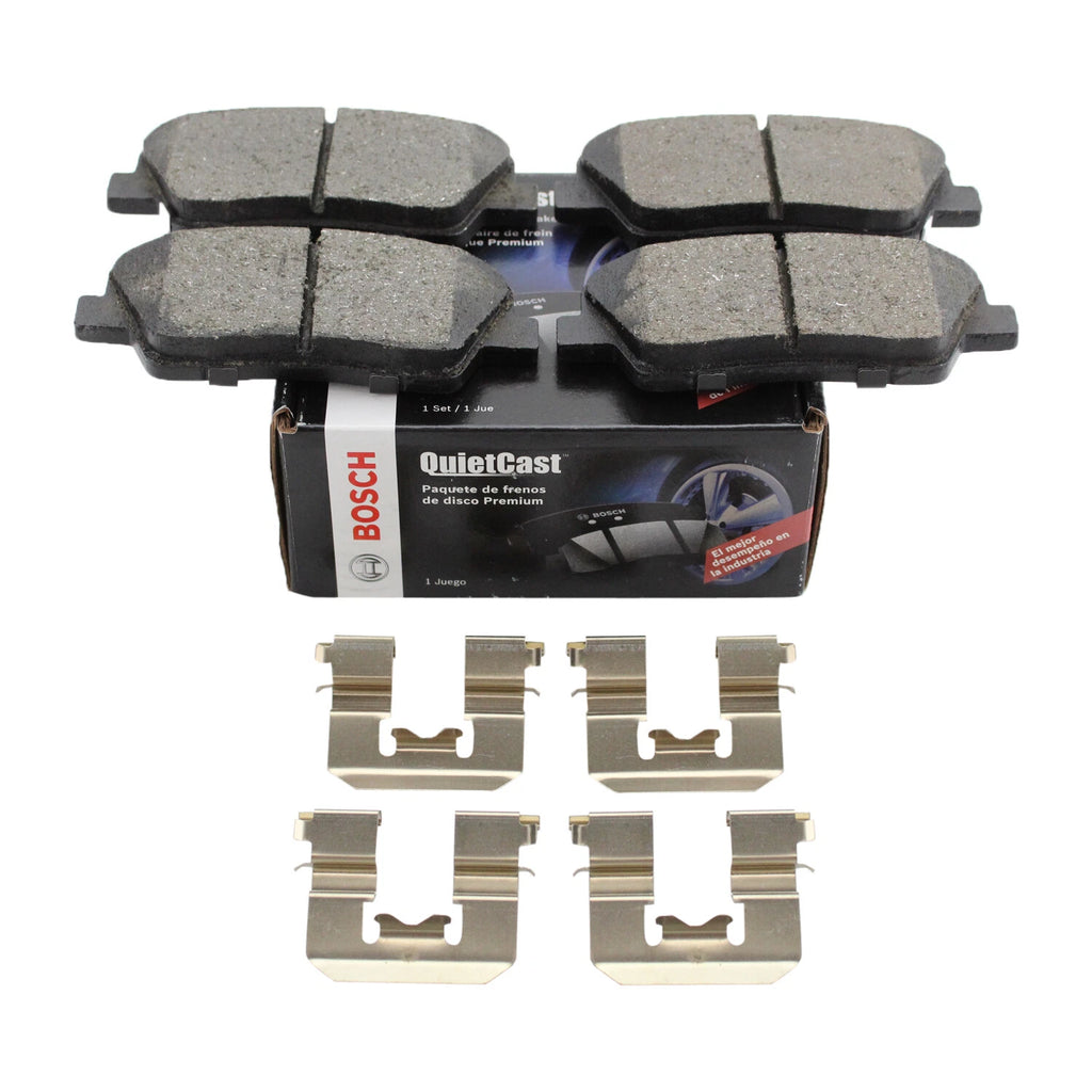 Bosch QuietCast Rear Brake Pads for Hyundai G80, Entourage, Equus, Borrego, Sedona
