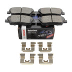 Bosch QuietCast Rear Brake Pads for Hyundai G80, Entourage, Equus, Borrego, Sedona