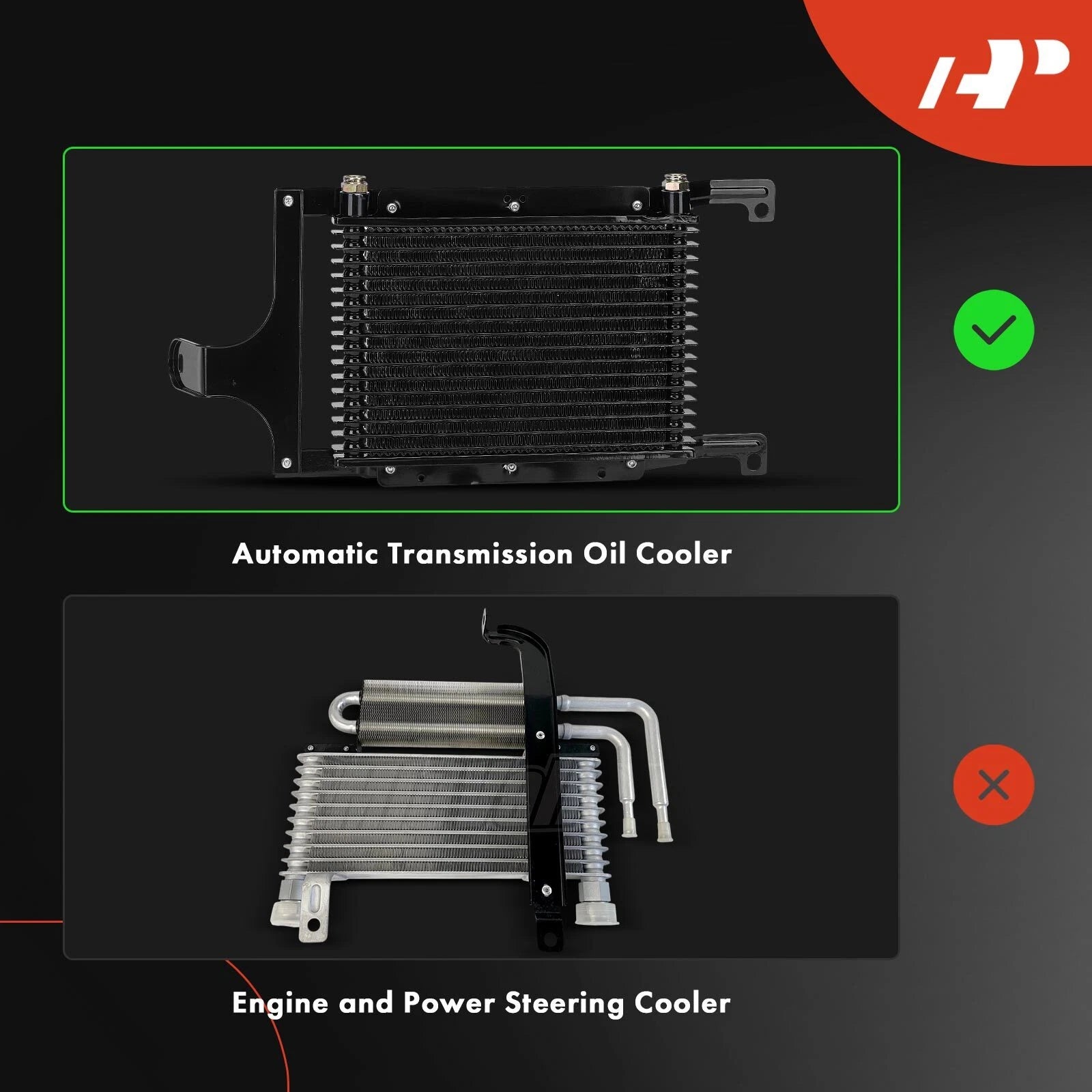 Transmission Oil Cooler for Chevy Impala (2006–2011) V6 3.9L