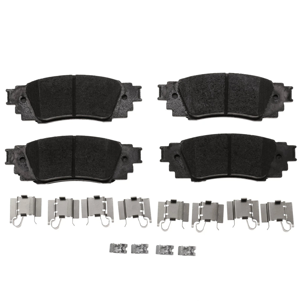 Set of 4 Disc Brake Pads for Toyota Camry (2018–2025)