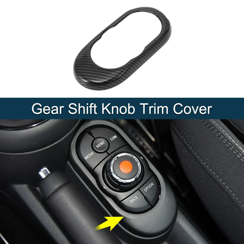 Gear Shift Knob Cover Sticker for BMW Mini Hatch Mini Hardtop