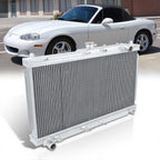 2 Row Aluminum Radiator for Mazda Miata MX5 (1990–1997) 1.6L 1.8L MT