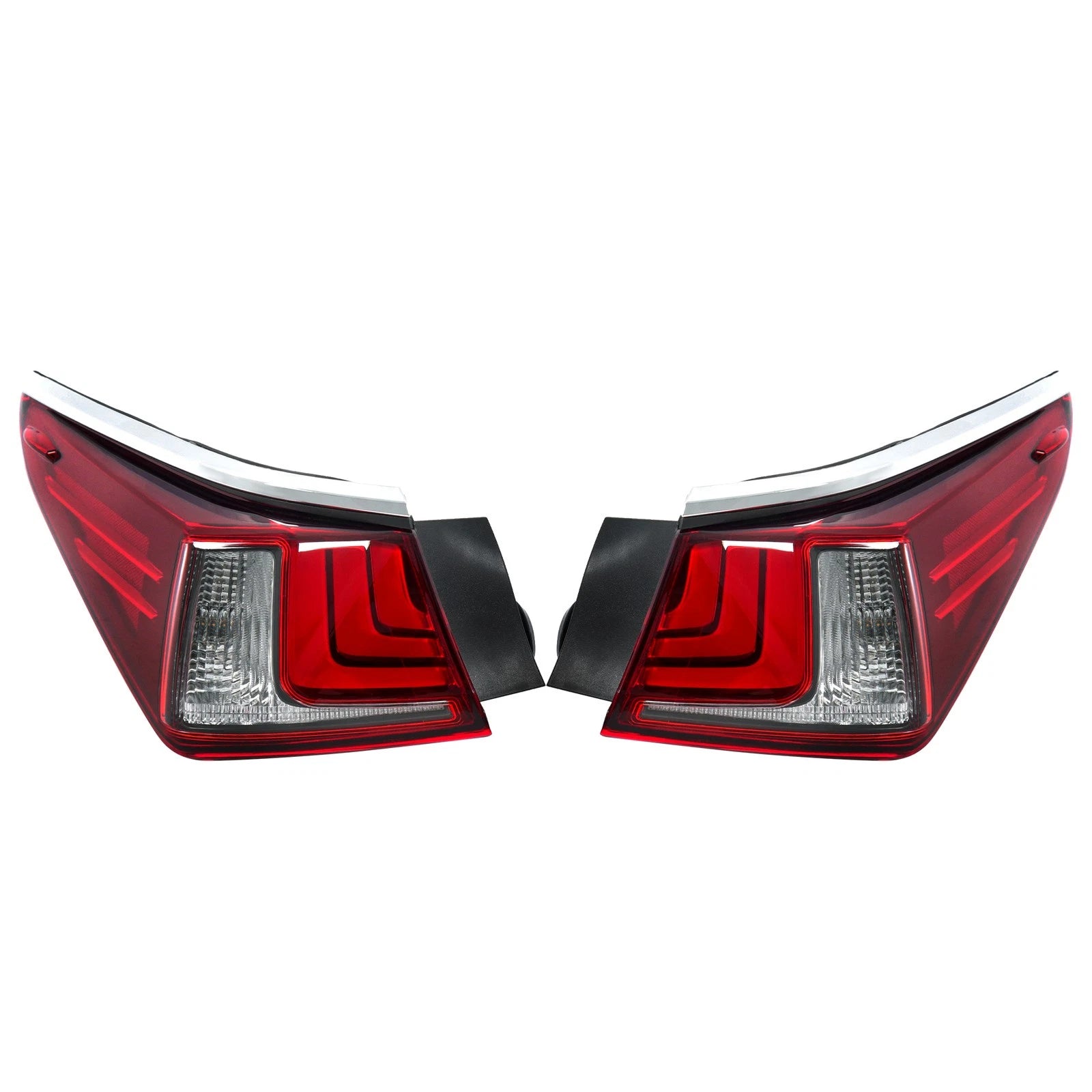Clear LED Tail Lights Assembly for Lexus ES250 ES350 (2019–2021)