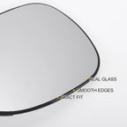 Heated Left Side White Mirror Glass for Honda Civic (2005–2012)