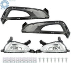 Set of 2 Front Bumper Fog Lights for Hyundai Tucson (2016–2018)