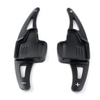 2X Black Shift Paddle Shifter Extension for Ford Focus (2015–2017) & Escape (2017–2019)