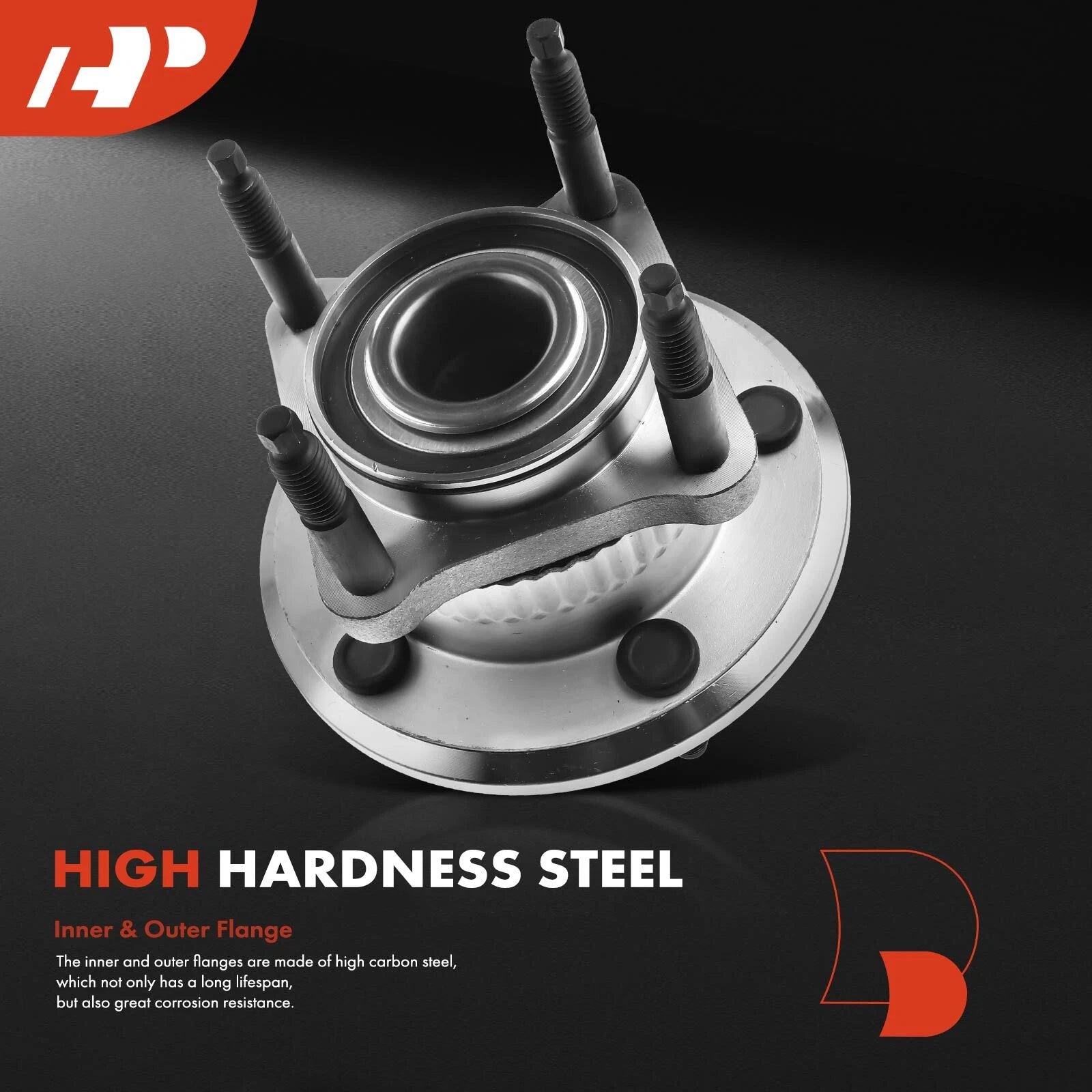 2X Rear Wheel Hub & Bearing Assembly for Jeep Grand Cherokee (2005–2010)