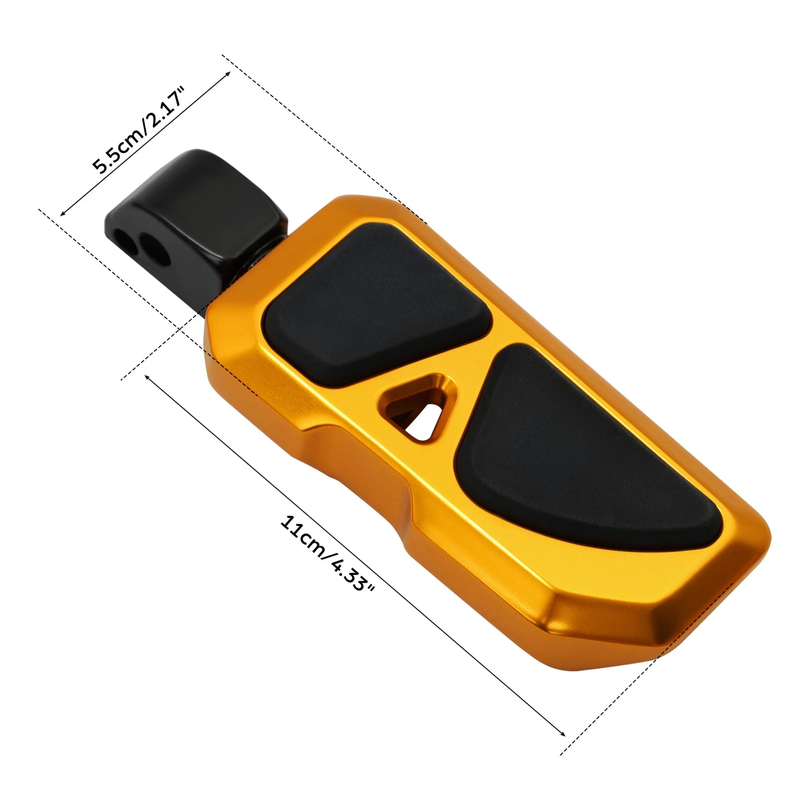 Rear Passenger Footpegs for Harley Softail Low Rider Street Bob (2018–2024)