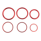 21X AC Vent Outlet Ring Sticker Chrome for Benz GLC260 (2016-2023)