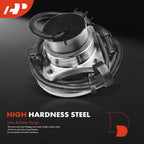 2X Front Wheel Hub & Bearing Assembly with ABS Sensor for Ford Lincoln