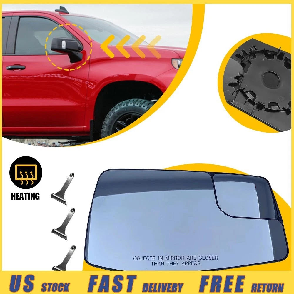 Mirror Glass with Spotter Lens for Silverado Sierra 1500 (2019–2023) 84309709 V