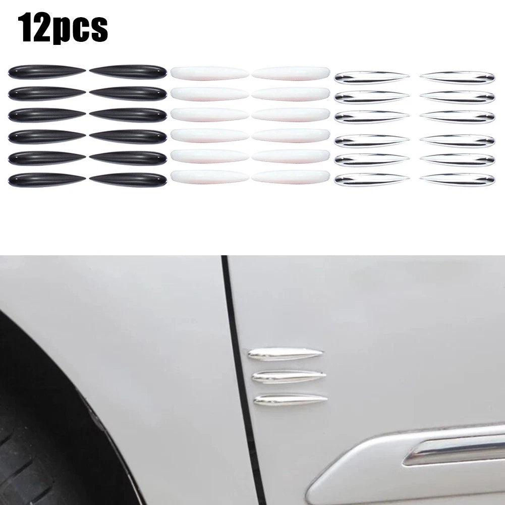 12PCS Bumper Guard Trim Strip for Universal Fit