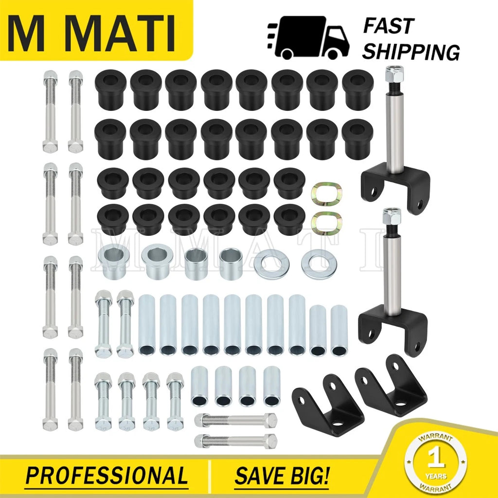 Front Rear End Repair Drive-up Bushing Kit for Club Car DS (1992–2023)