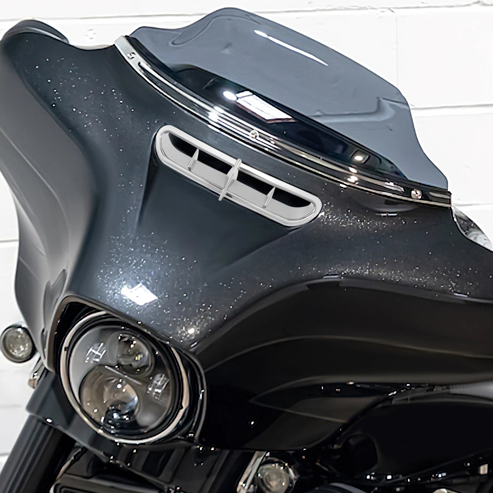 Chrome Fairing Vent Accent Trim for Harley FLHX Street Glide (2006–2023)