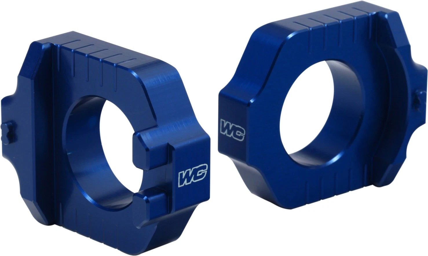 Works Elite Axle Blocks for Yamaha YZ250FX, YZ250X, YZ450FX, WR250R (2002–2017)