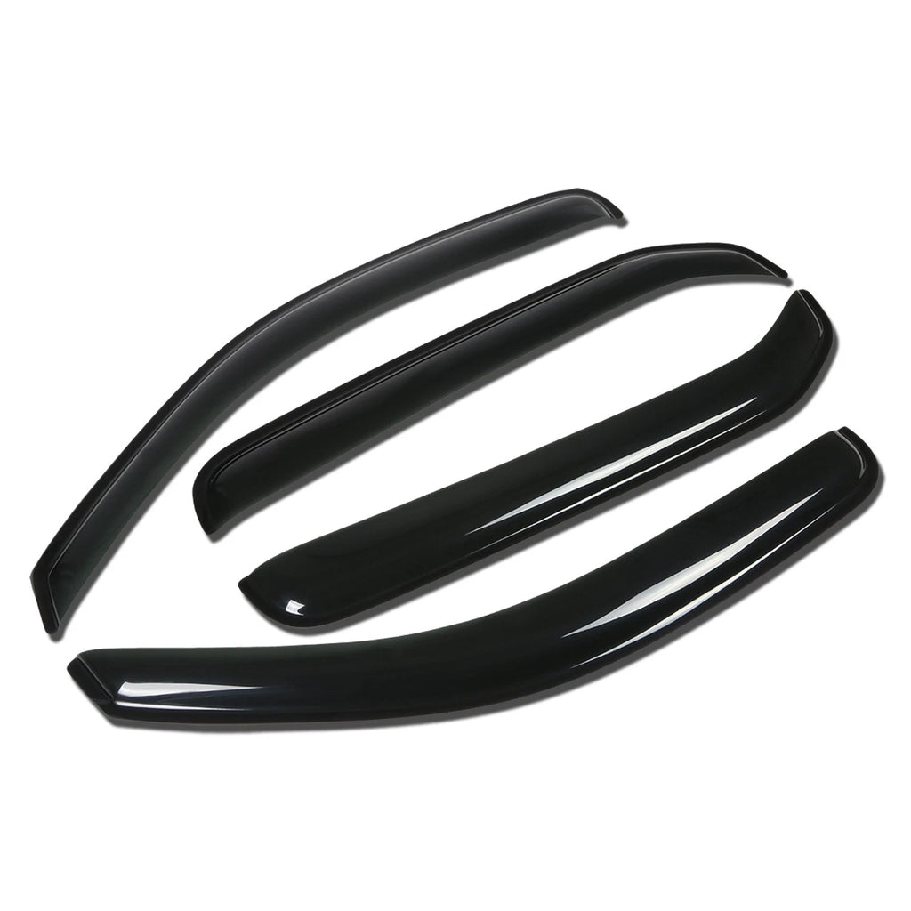 2X Smoke Tint Window Visor for Nissan Xterra (2005–2015)