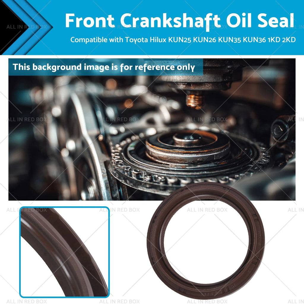 Crankshaft Oil Seal for Toyota Hilux KUN25 KUN26 KUN35 KUN36 (1KD 2KD)