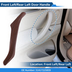 Inner Door Panel Handle for BMW F10 F11 F18 (2010–2017) No. 51417225859 Wine Red