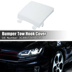 Tow Hook Cover for Volkswagen (2010–2019) - Front Bumper Eye Hole, White